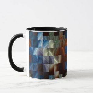 Mug Carrés métalliques
