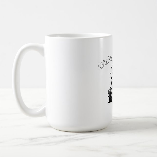 Mug Carrière - Professeur de biologie (Gauche)