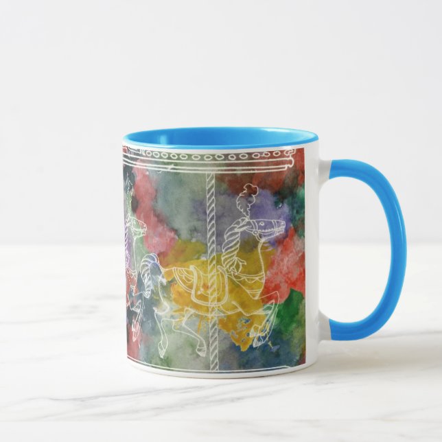 Mug Carrousel d'arc-en-ciel (Droite)