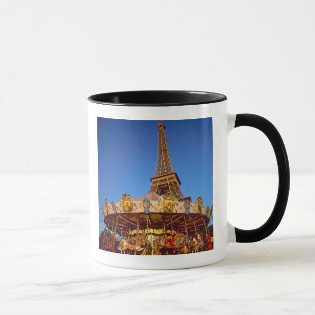 Mug Carrousel, Tour Eiffel, Paris, France (Droite)