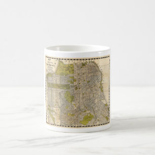 Mug Carte 1932 de Candrain de San Francisco la