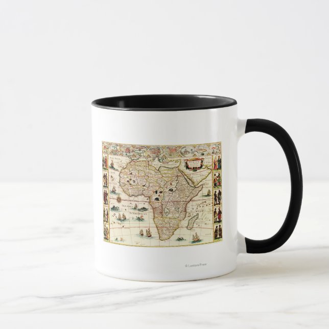Mug Carte AfriquePanoramiqueAfrique 2 (Droite)