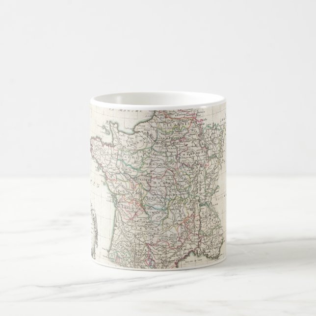 Mug Carte ancienne de France (1771) (Centre)