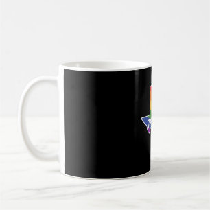 Mug Carte arc-en-ciel du Texas Design pour LGBT+ Texan