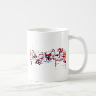 Mug Carte - blanc