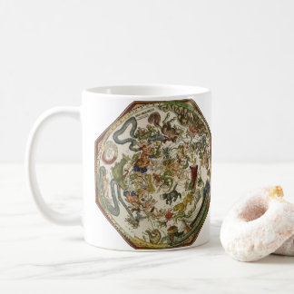 Mug Carte céleste de la Planisphère vintage par Peter 