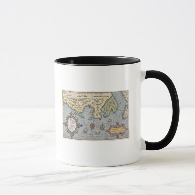 Mug Carte commerciale de Néerlandais de la mer (Droite)