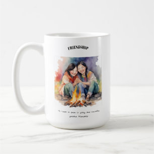 Mug Carte d'affirmation positive de l'amitié