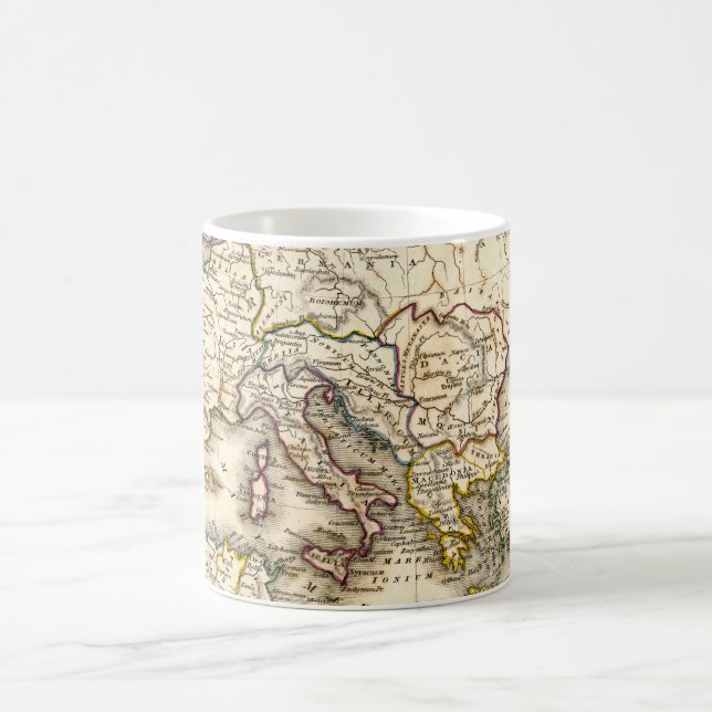 Mug Carte d'Antquie de romain antique (Centre)
