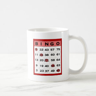 Mug carte de bingo-test