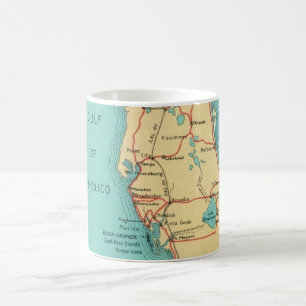 Mug Carte de Boca Grande Useppa Island Floride