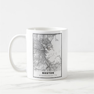 Mug Carte de Boston
