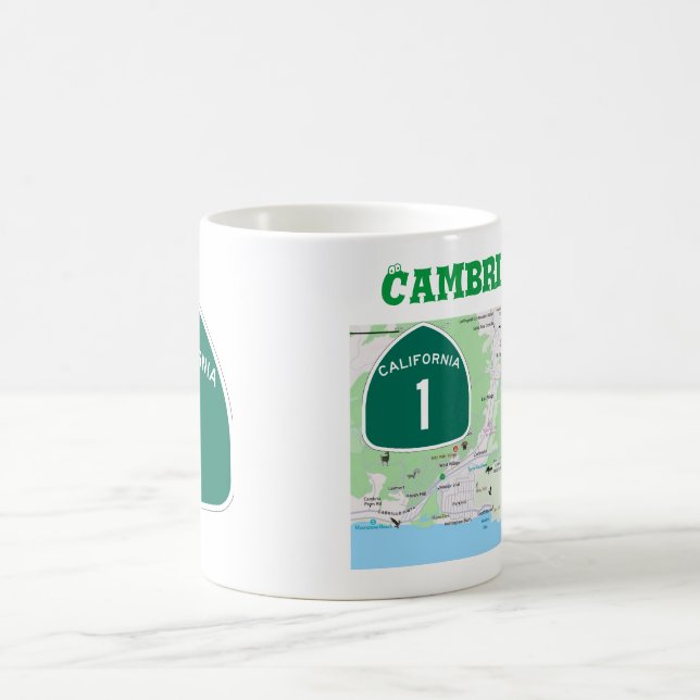 Mug Carte de Cambria (Centre)
