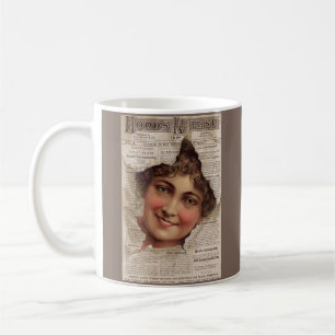Mug Carte de commerce 1884 Poudre de dents de hood