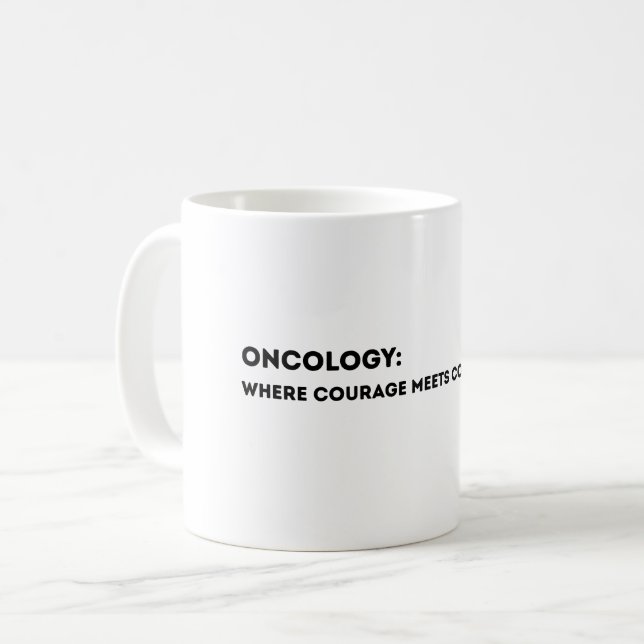 Mug Carte de définition d'oncologie – Merci oncologue  (Devant gauche)