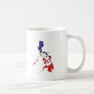 Mug Carte de drapeau de Philippines