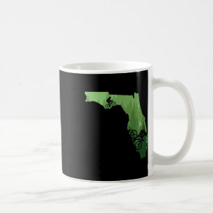 Mug Carte de Floride cycliste de vélo de montagne Vtt