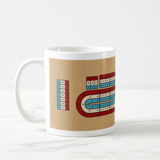 Mug Carte de jeu Cribbage (Gauche)