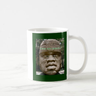 Mug Carte de jeu de tête Olmec