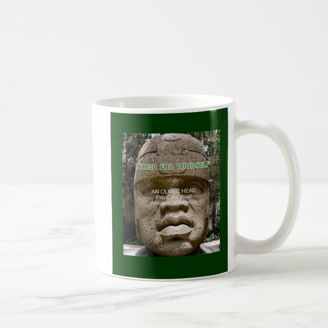 Mug Carte de jeu de tête Olmec (Droite)