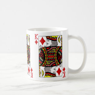 Mug Carte de jeu King of Diamonds