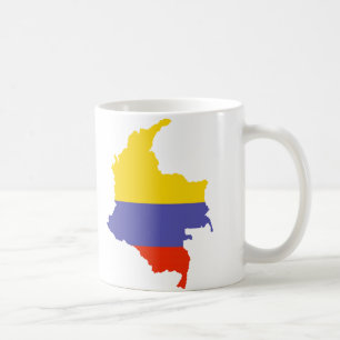 Mug Carte de la Colombie