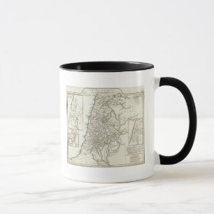 Mug Carte de la Palestine
