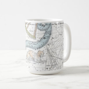 Mug Carte de la plaque de constellations XXVI