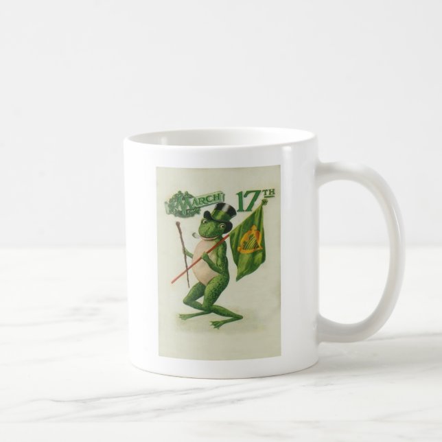 Mug Carte de la Saint-Patrick avec tuyau de Shillelagh (Droite)