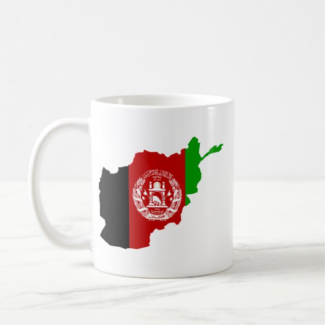 MUG CARTE DE L'AFGHANISTAN (Gauche)