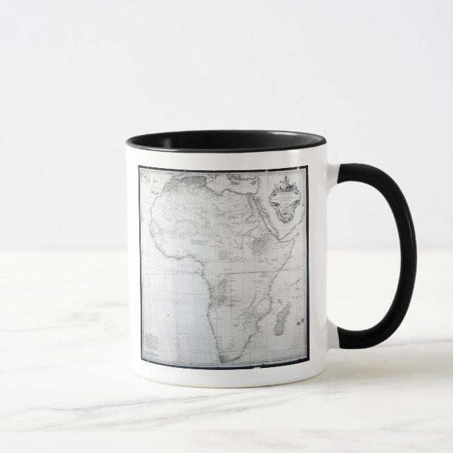 Mug Carte de l'Afrique (Droite)