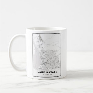 Mug Carte de Lake Havasu City