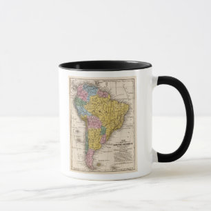 Mug Carte de l'Amérique du Sud 5