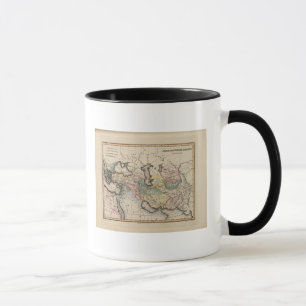 Mug Carte de l'Atlas asiatique