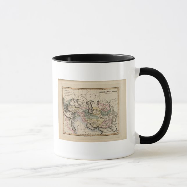 Mug Carte de l'Atlas asiatique (Droite)