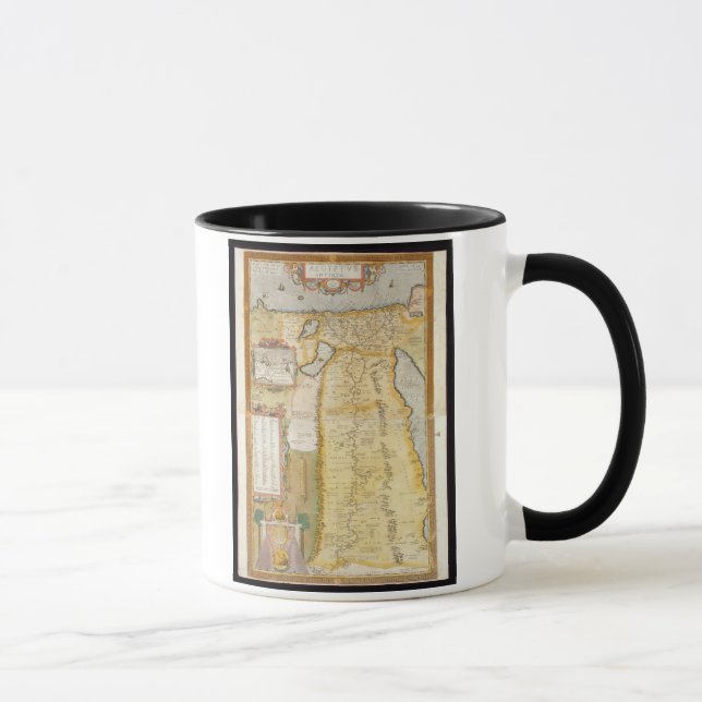 Mug Carte de l'Egypte antique, 1584 (Droite)
