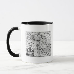 Mug Carte de l'empire de tabouret