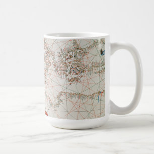 Mug Carte de l'Europe et côtes de l'Afrique du Nord