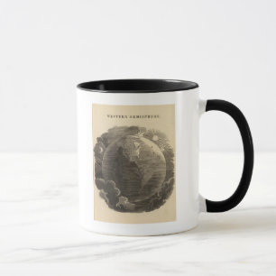 Mug Carte de l'hémisphère occidental par Goodrich