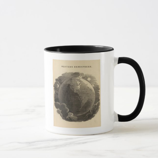 Mug Carte de l'hémisphère occidental par Goodrich (Droite)