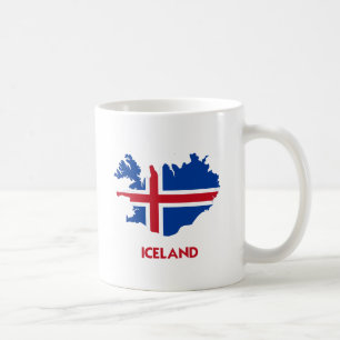 MUG CARTE DE L'ISLANDE