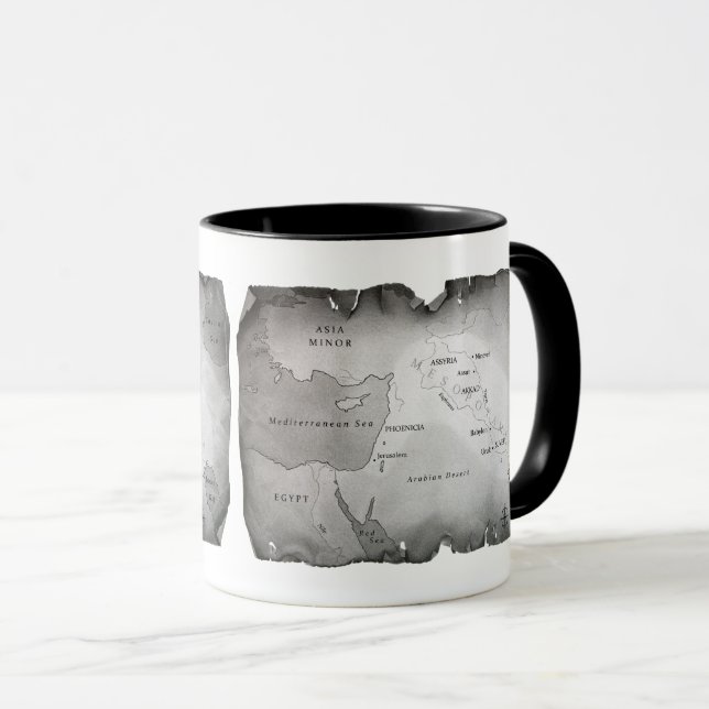 MUG CARTE DE MÉMOTAMIE COMBUSTIQUE (Devant droit)