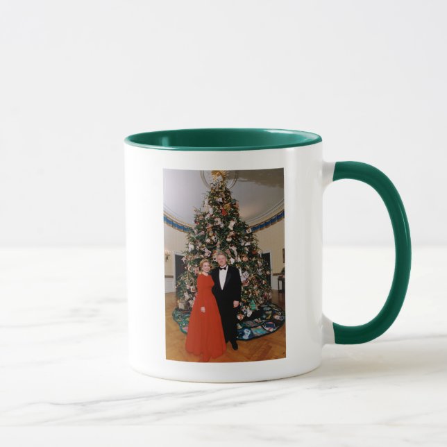 Mug Carte de Noël du président américain Bill Clinton (Droite)