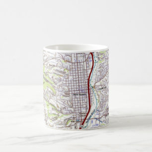 Mug Carte de Paso Robles, Californie