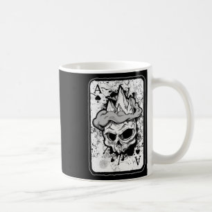 Mug Carte de poker crâne d'escalade Bouldering Montagn