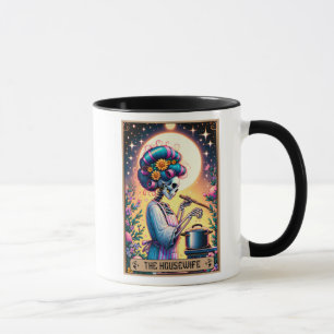 Mug Carte de Tarot amusante/Fête des Mères/Femme au fo