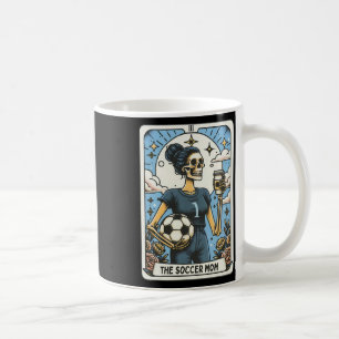 Mug Carte de tarot de maman de football vintage Hallow