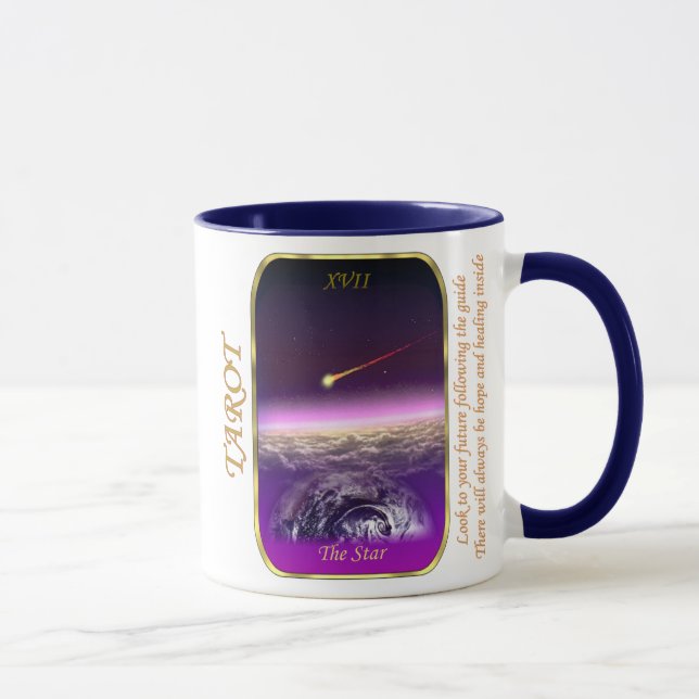 Mug Carte de tarot - l'étoile (Droite)