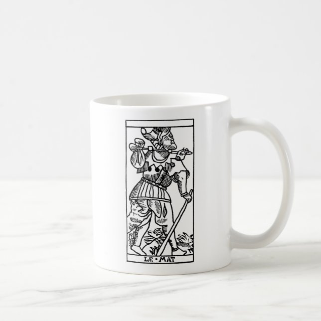 Mug Carte de tarot : L'imbécile (Droite)