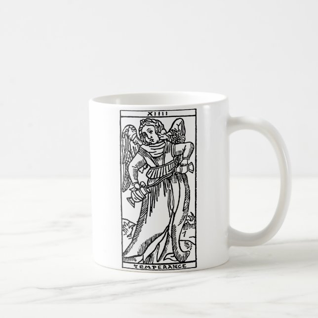 Mug Carte de tarot : Modération (Droite)